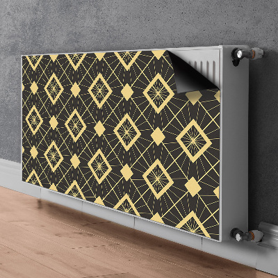 Magnetic radiator mat Retro pattern