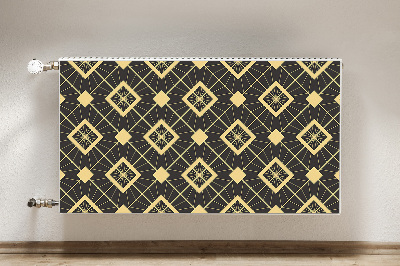 Magnetic radiator mat Retro pattern