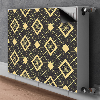 Magnetic radiator mat Retro pattern