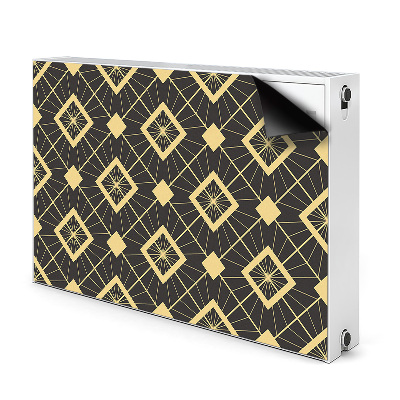 Magnetic radiator mat Retro pattern