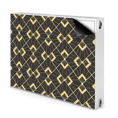 Magnetic radiator cover Modern pattern