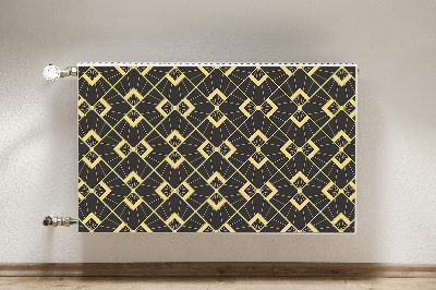 Magnetic radiator cover Modern pattern