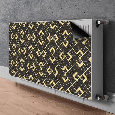 Magnetic radiator cover Modern pattern