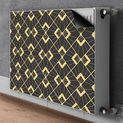 Magnetic radiator cover Modern pattern