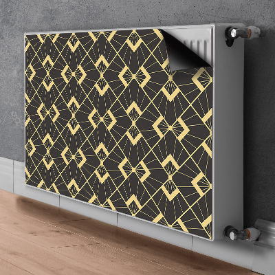 Magnetic radiator cover Modern pattern