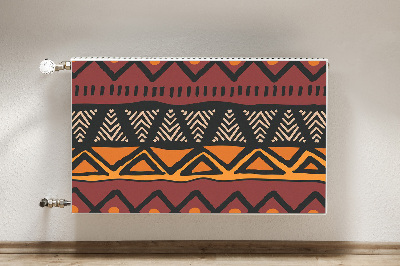 Decorative radiator mat Africa project