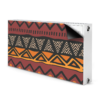 Decorative radiator mat Africa project