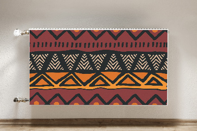 Decorative radiator mat Africa project