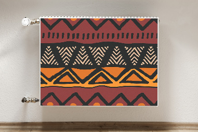 Decorative radiator mat Africa project