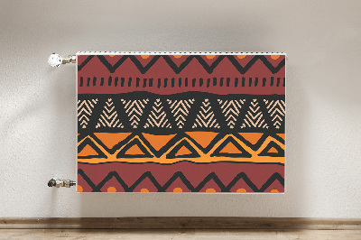 Decorative radiator mat Africa project