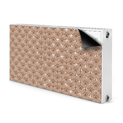 Decorative radiator cover Art Deco style