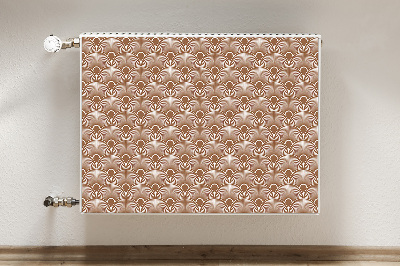 Decorative radiator cover Art Deco style