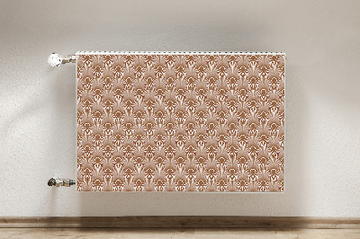 Decorative radiator cover Art Deco style