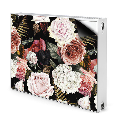 Radiator cover Baroque flowers