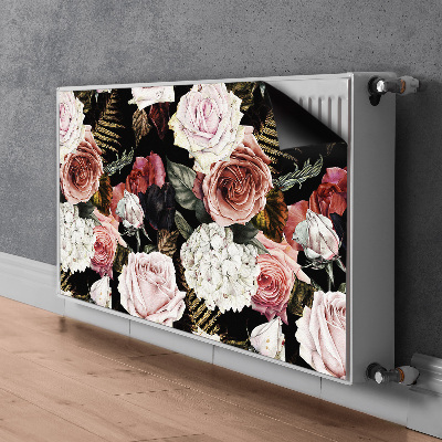 Radiator cover Baroque flowers