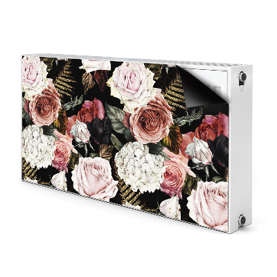 Radiator cover Baroque flowers