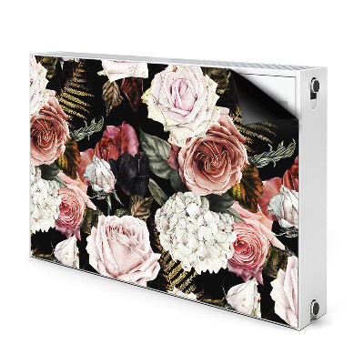 Radiator cover Baroque flowers