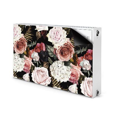 Radiator cover Baroque flowers