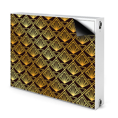 Decorative radiator cover Art Deco style