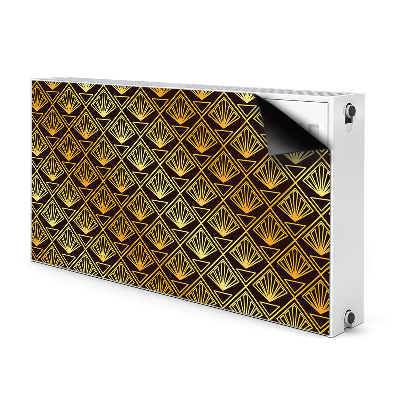 Decorative radiator cover Art Deco style