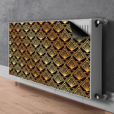 Decorative radiator cover Art Deco style