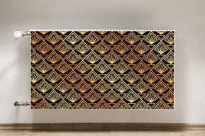 Decorative radiator cover Art Deco style