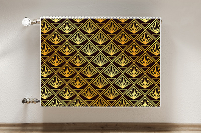 Decorative radiator cover Art Deco style