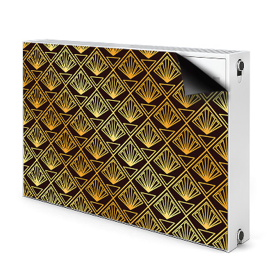 Decorative radiator cover Art Deco style