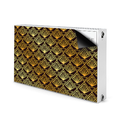 Decorative radiator cover Art Deco style