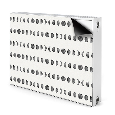 Decorative radiator cover Moon