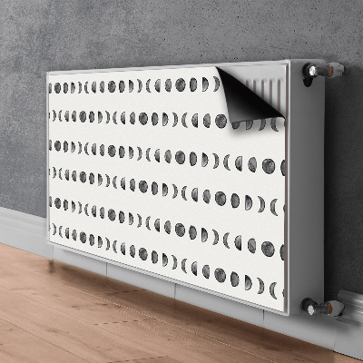 Decorative radiator cover Moon