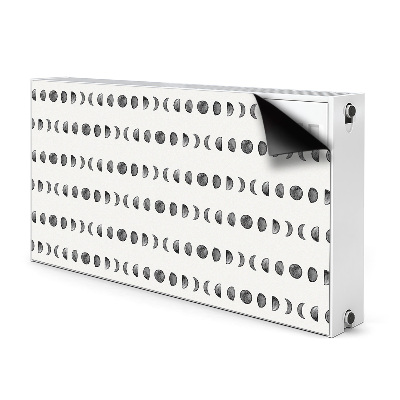 Decorative radiator cover Moon