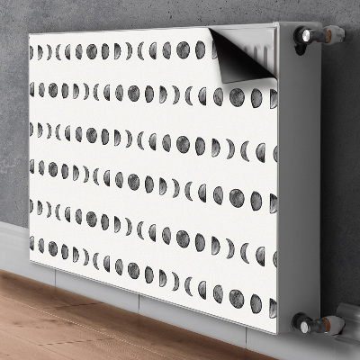 Decorative radiator cover Moon