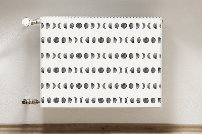 Decorative radiator cover Moon