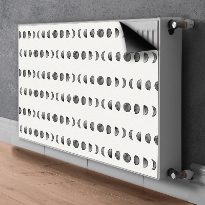 Decorative radiator cover Moon