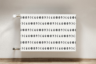 Decorative radiator cover Moon