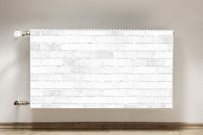 Radiator cover White brick