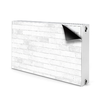 Radiator cover White brick