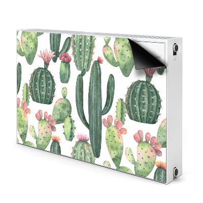 Decorative radiator cover Cacti with spikes