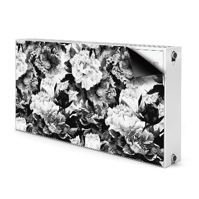 Radiator cover Black roses