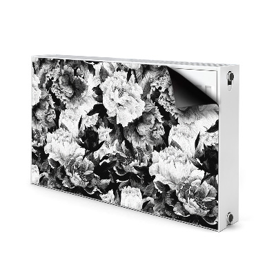 Radiator cover Black roses