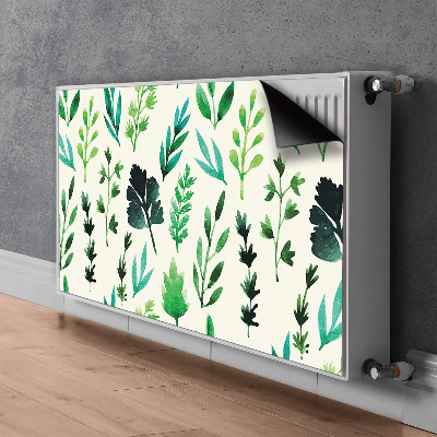 Decorative radiator mat Field flowers