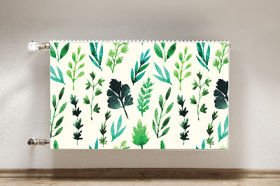 Decorative radiator mat Field flowers