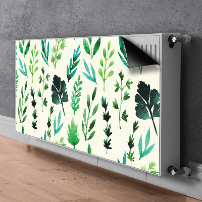 Decorative radiator mat Field flowers