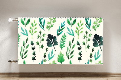 Decorative radiator mat Field flowers