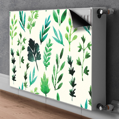 Decorative radiator mat Field flowers