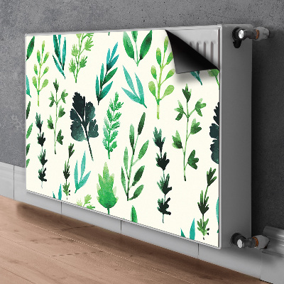 Decorative radiator mat Field flowers