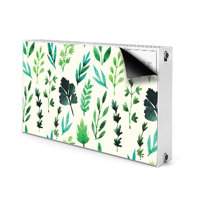 Decorative radiator mat Field flowers