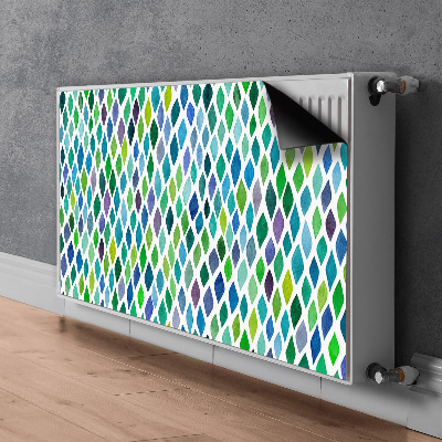 Decorative radiator cover Colorful patterns