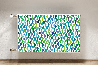 Decorative radiator cover Colorful patterns